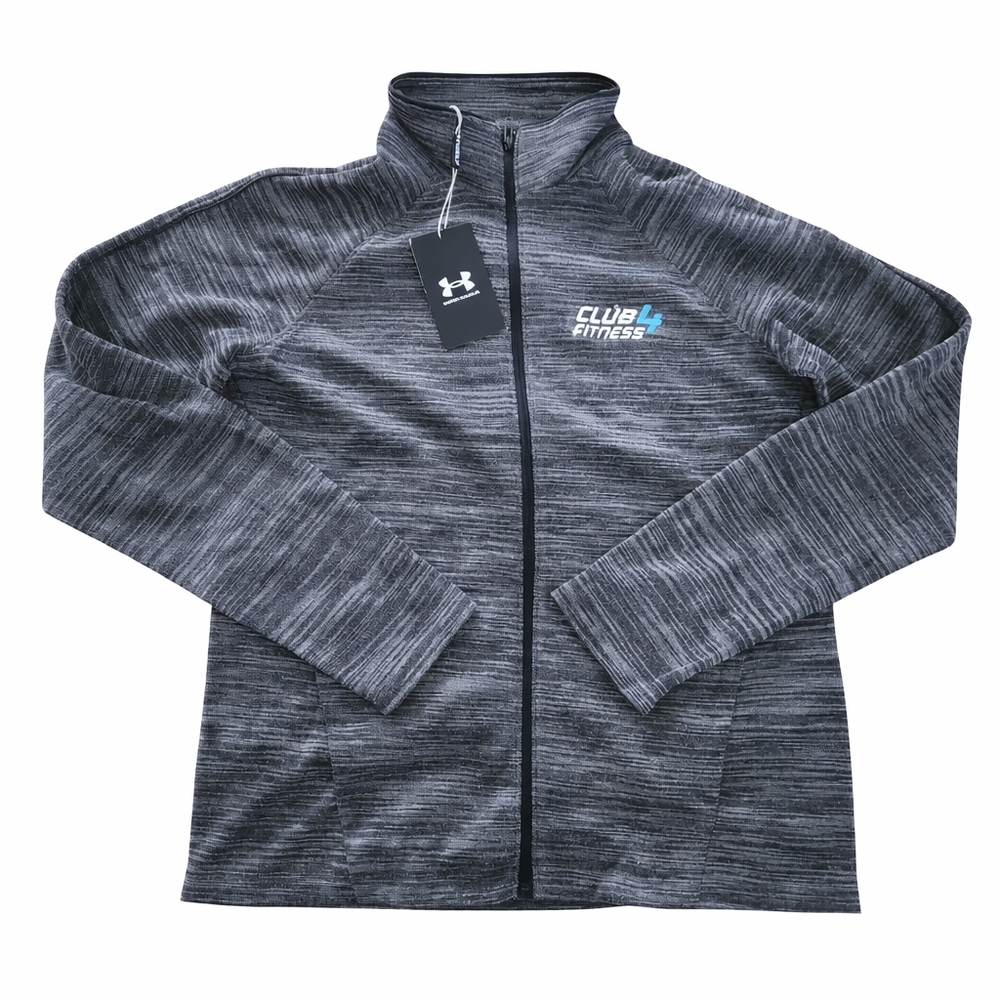 Under Armour Women's Small Full Zip Athletic JaUnder Armour Kids Charcoal Jacket